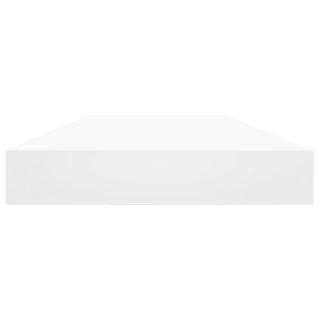 vidaXL Bookshelf Boards 4 pcs White 80x10x1.5 cm Engineered Wood