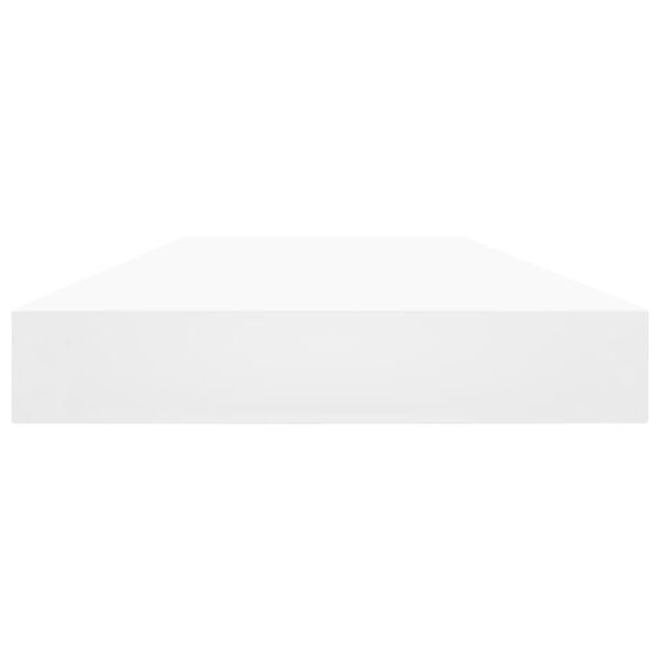 vidaXL Bookshelf Boards 4 pcs White 80x10x1.5 cm Engineered Wood