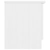 vidaXL TV Cabinet ALTA White 112x35x41 cm Solid Wood Pine