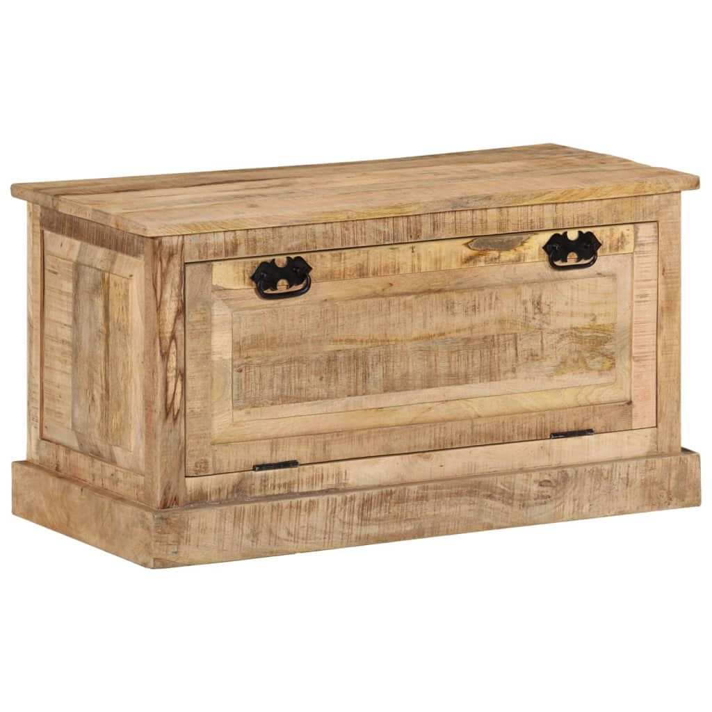 vidaXL Shoe Storage Bench 85x40x45 cm Solid Mango Wood