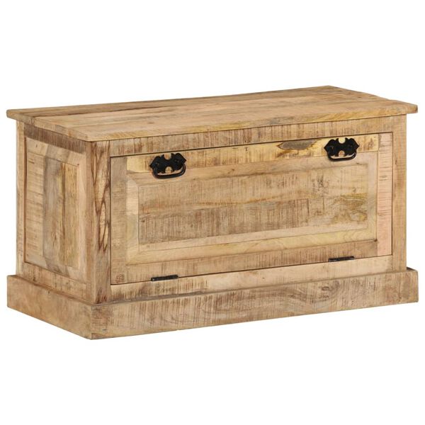 vidaXL Shoe Storage Bench 85x40x45 cm Solid Mango Wood
