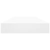 vidaXL Bookshelf Boards 4 pcs White 100x10x1.5 cm Engineered Wood