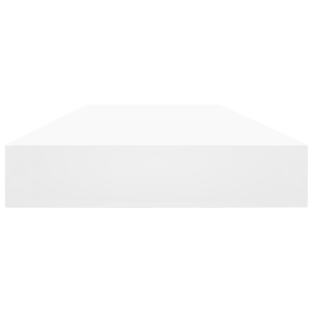 vidaXL Bookshelf Boards 4 pcs White 100x10x1.5 cm Engineered Wood