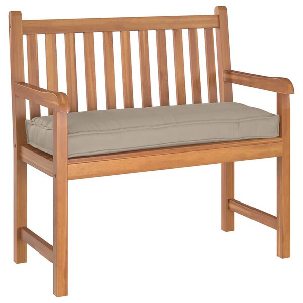 vidaXL Cushion Taupe 100 x 40 x 8 cm Oxford Fabric