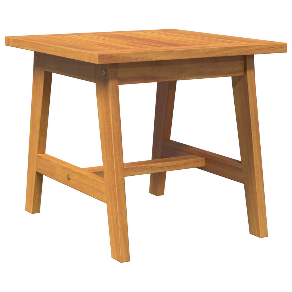 vidaXL Side Table 45x45x40 cm Solid Wood Acacia