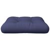 vidaXL Pallet Cushion Navy Blue 58x58x10 cm Oxford Fabric
