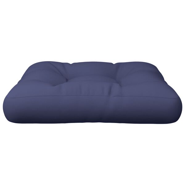 vidaXL Pallet Cushion Navy Blue 58x58x10 cm Oxford Fabric