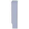 vidaXL MDF Radiator Cover Grey 205 cm