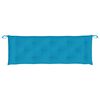 vidaXL Garden Bench Cushion Light Blue 150x50x7 cm Oxford Fabric