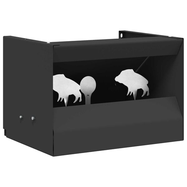 Magnetic Knockdown Pellet Catcher 4+1 Targets Wild Boar Design