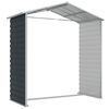 vidaXL Garden Shed Anthracite 191x130x198 cm Galvanised Steel