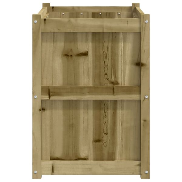 vidaXL Garden Planter 90x50x70 cm Impregnated Wood Pine