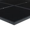 vidaXL 11 Piece Garden Dining Set with Cushions Black Textilene