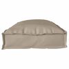 vidaXL Cushion Taupe 100 x 40 x 8 cm Oxford Fabric