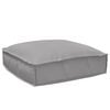 vidaXL Cushion Grey 50 x 50 x 12 cm Oxford Fabric