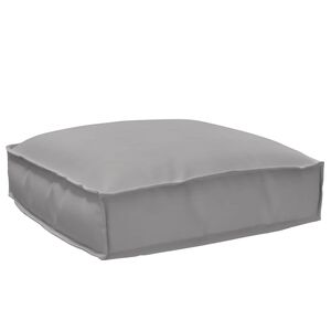 vidaXL Cushion Grey 50 x 50 x 12 cm Oxford Fabric