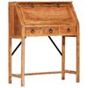vidaXL Writing Desk 90x40x107cm Solid Acacia Wood