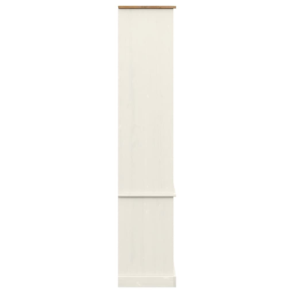 vidaXL Bookcase VIGO White 85x35x170 cm Solid Wood Pine
