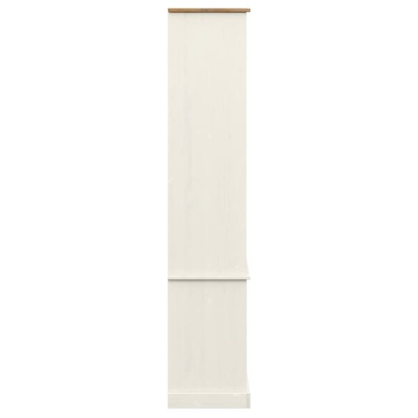 vidaXL Bookcase VIGO White 85x35x170 cm Solid Wood Pine