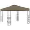 vidaXL Garden Gazebo | Taupe