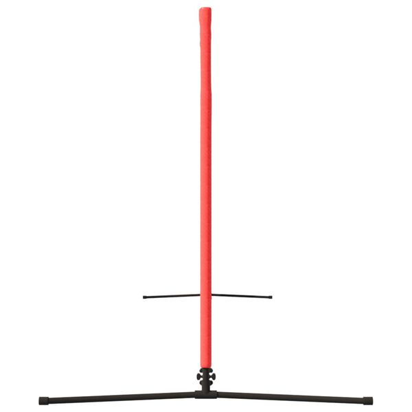 vidaXL Tennis Net Black and Red 400x100x87 cm Polyester
