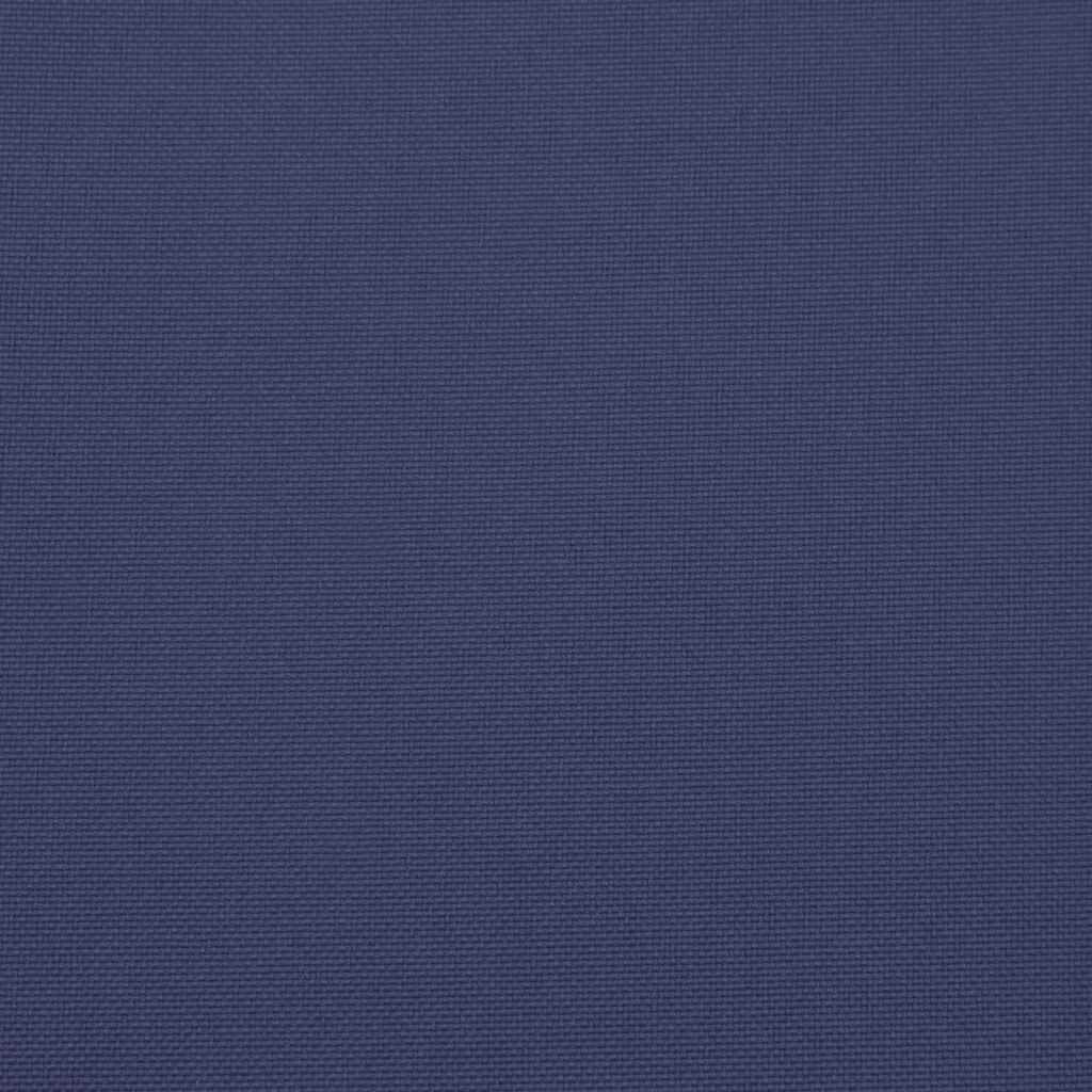 vidaXL Sun Lounger Cushion Navy Blue Oxford Fabric