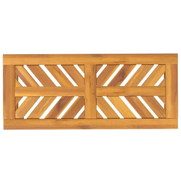 vidaXL Garden Bench 80 cm Solid Wood Acacia