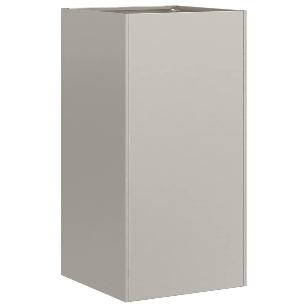 vidaXL Planter Rusty 40x40x80 cm Weathering Steel