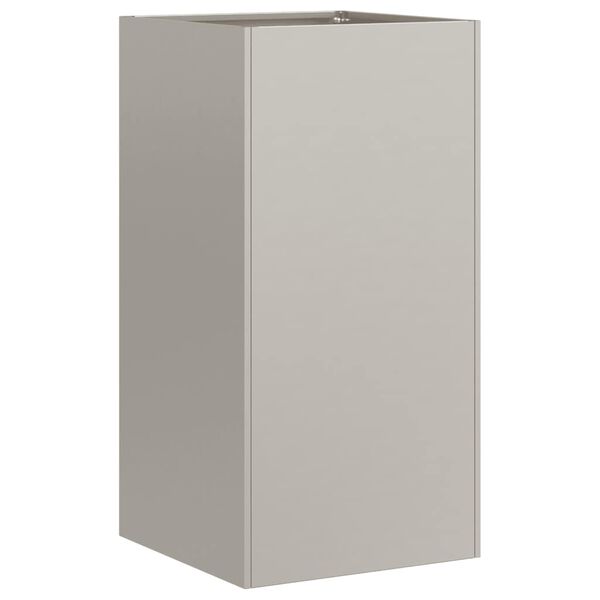 vidaXL Planter Rusty 40x40x80 cm Weathering Steel