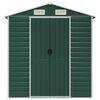 vidaXL Garden Shed Green 191x555x198 cm Galvanised Steel