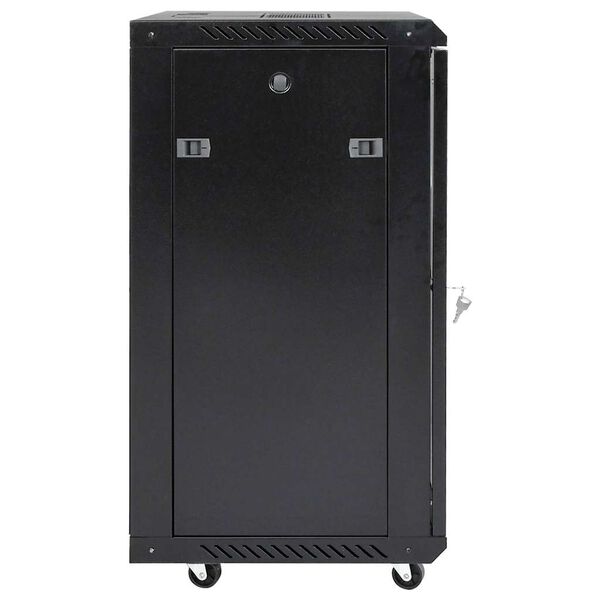 vidaXL 15U Network Cabinet with Swivel Feet 19" IP20 60x45x86 cm