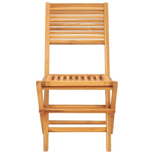vidaXL Folding Garden Chairs 2 pcs 47x62x90 cm Solid Wood Teak