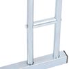 vidaXL Bicycle Stand for 2 Bikes Floor Freestanding Galvanised Steel