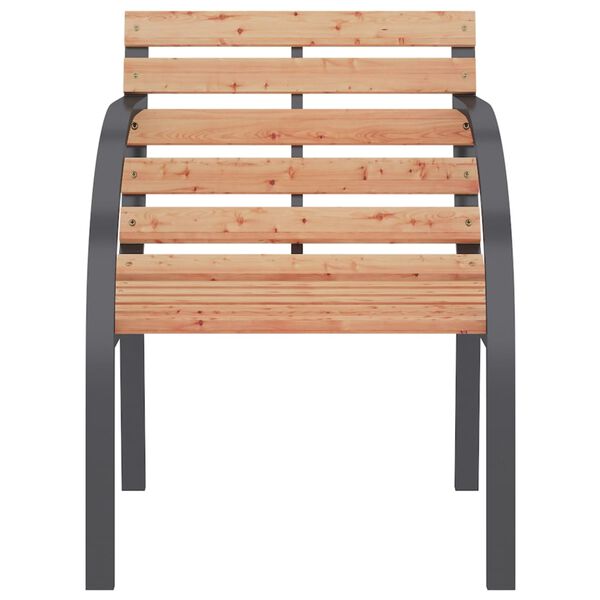 vidaXL Garden Chairs 2 pcs Wood