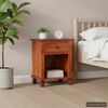 vidaXL Bedside Cabinet 40x30x50 cm Solid Acacia Wood