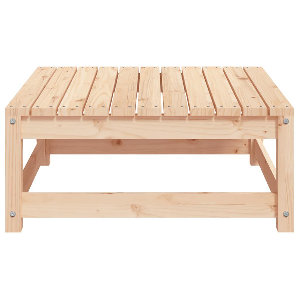 vidaXL Garden Footstool 70x70x30 cm Solid Wood Pine