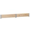 vidaXL Garden Planter 100x100 cm Solid Pine Wood