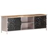 vidaXL TV Cabinet 120x30x40 cm Rough Mango Wood