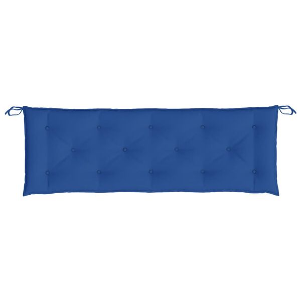 vidaXL Garden Bench Cushion Royal Blue 150x50x7 cm Oxford Fabric