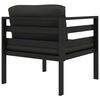 vidaXL 8 Piece Garden Lounge Set with Cushions Aluminium Anthracite
