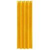 vidaXL Curtains with Curtains 2 pcs Mustard Yellow 140 x 225 cm Velvet