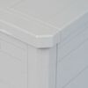 vidaXL Garden Storage Box 280 L Light Grey
