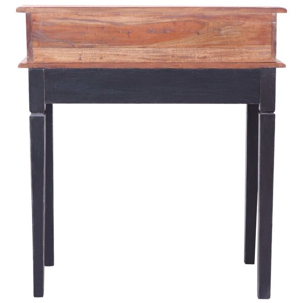 vidaXL Writing Desk with Drawers 90x50x101 cm Solid Mahogany Wood