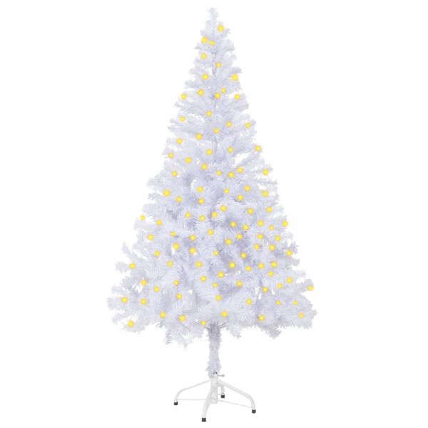 vidaXL Artificial Pre-lit Christmas Tree with Stand 150 cm 380 Branches