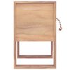 vidaXL Bedside Cabinet 40x30x50 cm Solid Teak Wood