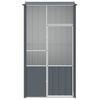 vidaXL Bird Cage Anthracite 115x78x200 cm Galvanised Steel