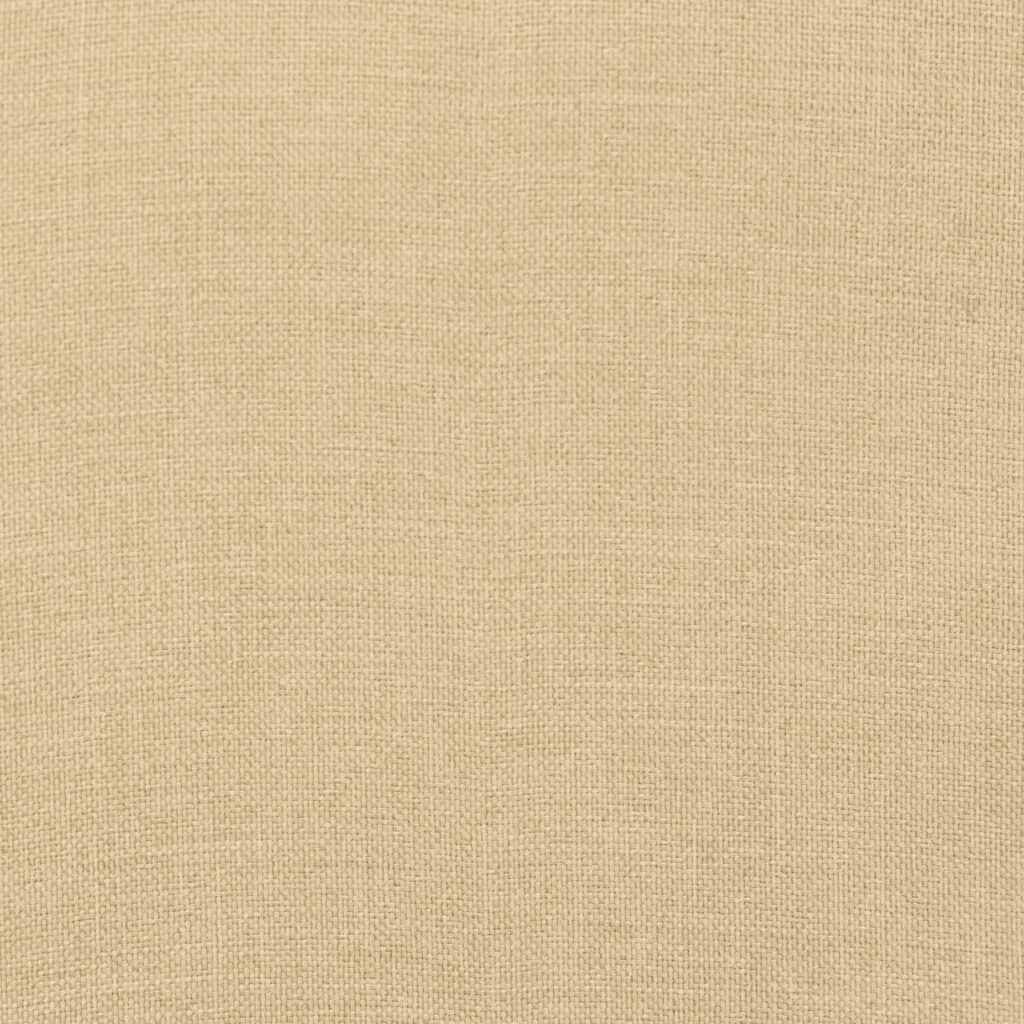 vidaXL Sun Lounger Cushion Melange Beige 186x58x4 cm Fabric