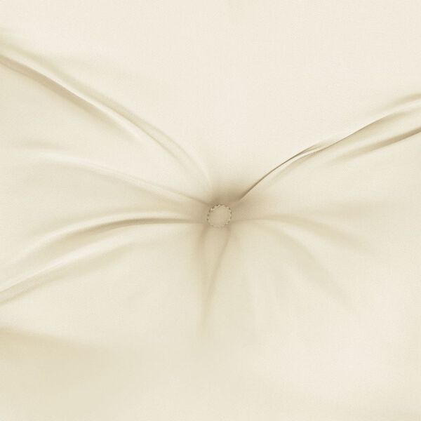 vidaXL Garden Bench Cushion Cream White 120x50x7 cm Oxford Fabric