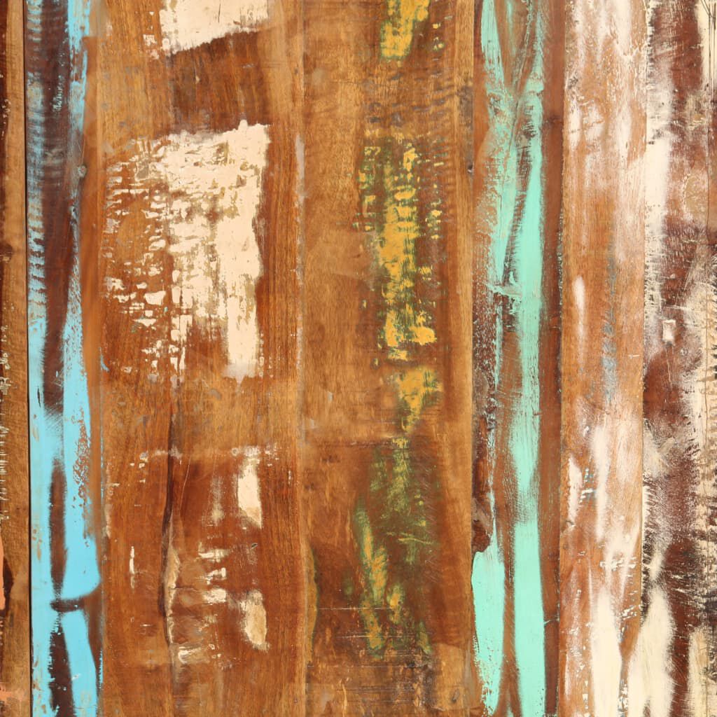 vidaXL Dining Table 200x100x75 cm Solid Reclaimed Wood