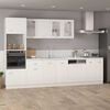 vidaXL Drawer Bottom Cabinet Lyon White 40x46x81.5 cm Engineered Wood